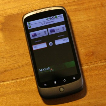 m-converter sur Android